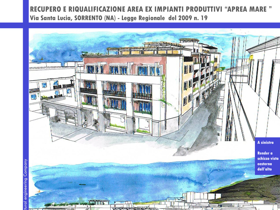 Recupero e riqualificazione area ex impianti produttivi Aprea Mare